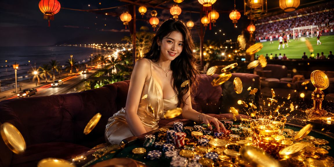 Không khí cá cược casino sống động dưới ánh đèn lồng Hội An