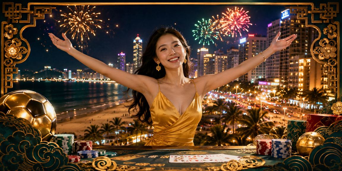 Trò chơi bài card game tại lễ hội biển Nha Trang sôi nổi